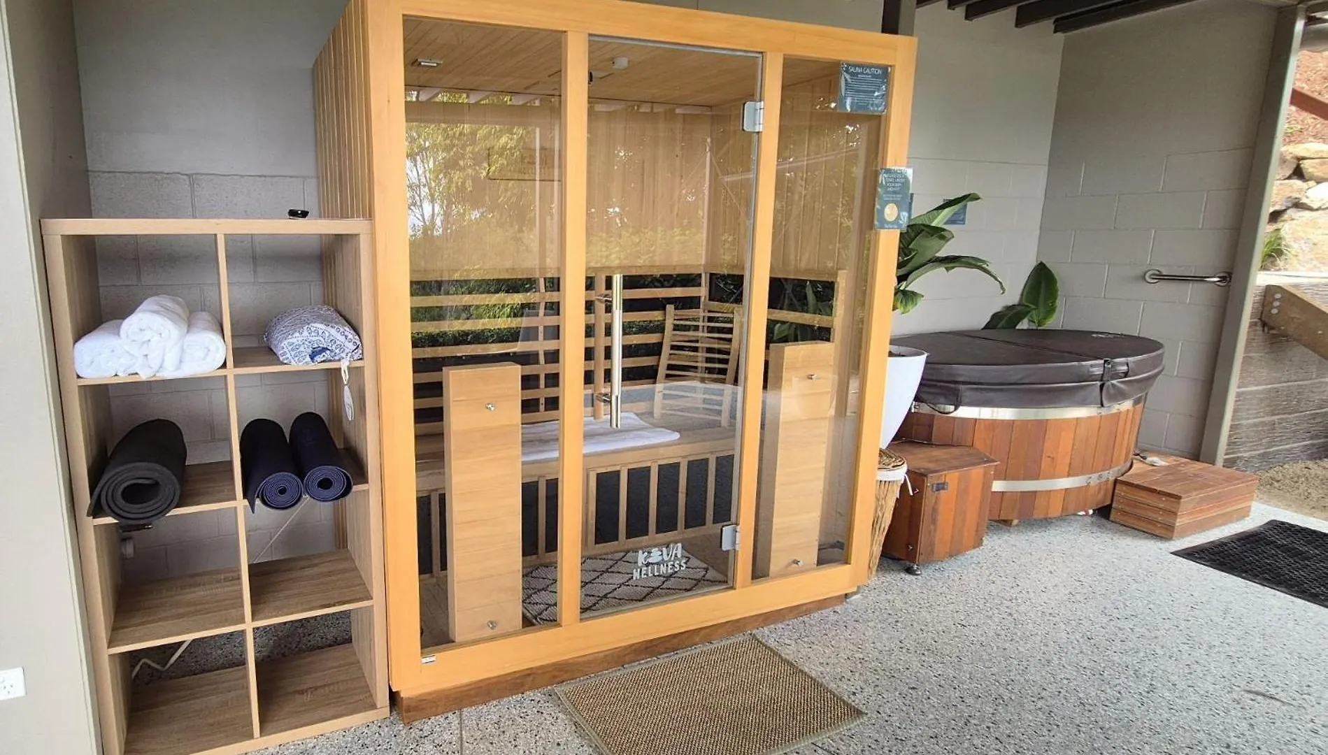 Personal Sauna & Ice-Bath At Kookaburra Cabin Mudgeeraba
